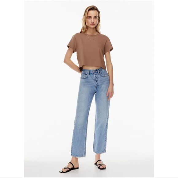 ARITZIA-DENIM Forum The Joni High Rise Loose 29L - Picture 1 of 16